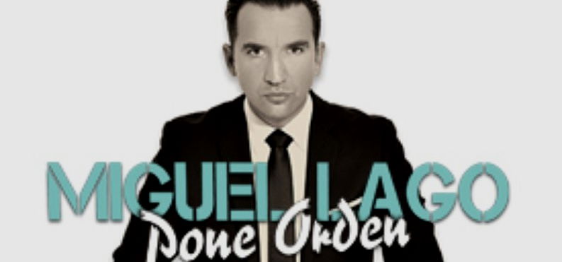 Cartel Miguel Lago pone orden