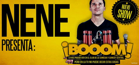 Cartel ¡Booooom!