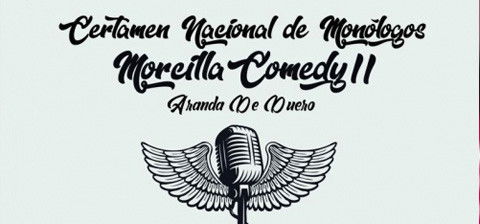 Cartel Certamen Nacional de Monólogos Morcilla Comedy