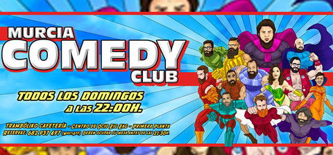 Cartel Murcia Comedy Club