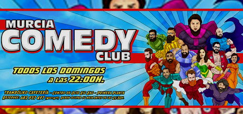 Cartel Murcia Comedy Club