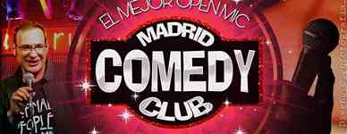 Cartel Madrid Comedy Club