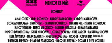 Cartel Cruïlla XXS Comedy