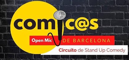 Cartel Cómic@s de Barcelona Open Mic