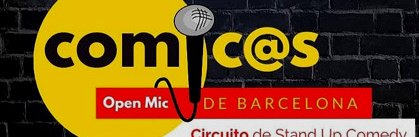 Cartel Cómic@s de Barcelona Open Mic