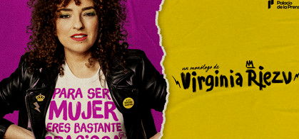 Cartel Para ser mujer, eres bastante graciosa