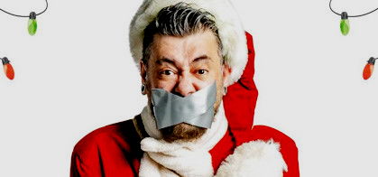 Cartel Navidad con Toni Moog