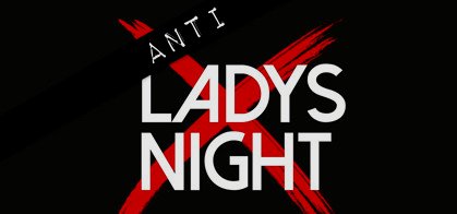 Cartel Anti Ladys Night