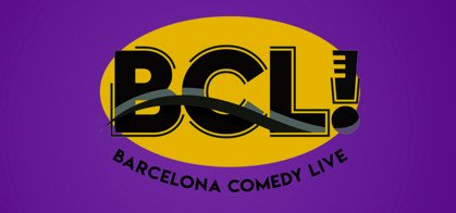 Cartel BCL! Barcelona Comedy Live