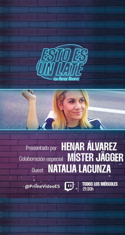 'Esto es un late', el nuevo proyecto de Henar Álvarez para Prime Video, en Twitch
