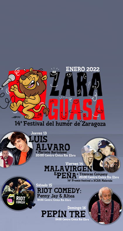 'Zaraguasa', 14º Festival del Humor de Zaragoza