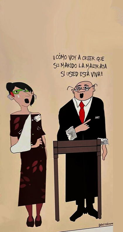 Polémica por un cartel de una humorista argentina sobre machismo