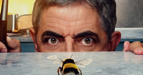 Rowan Atkinson contra una abeja en 'Man vs. Bee'