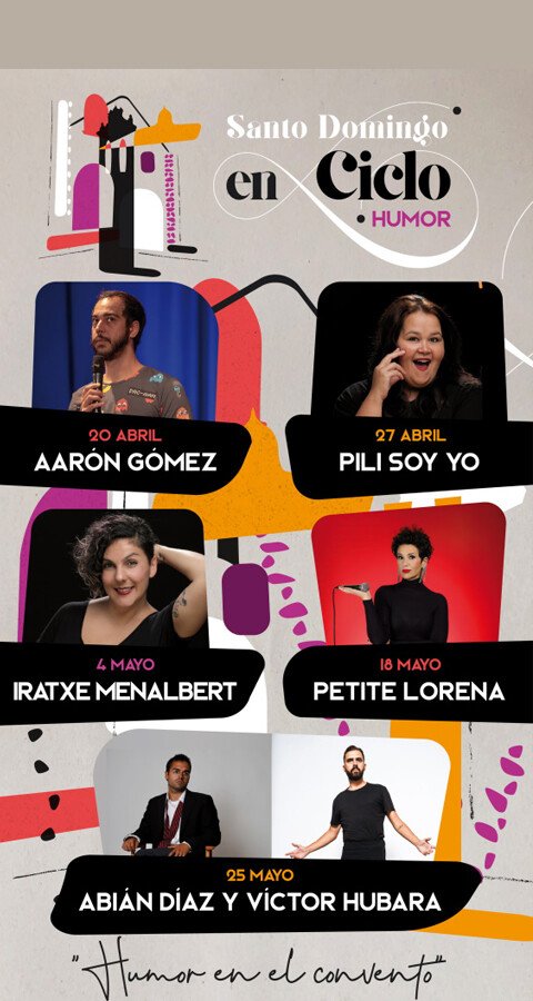 ‘Humor en el Convento’ ciclo de comedia con 6 artistas canarios en La Laguna