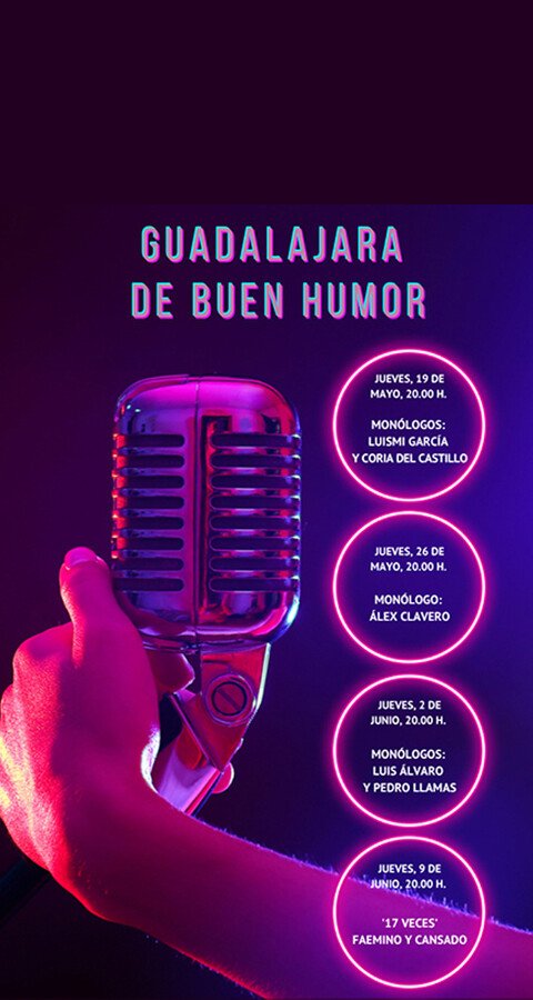 ‘Guadalajara de Buen Humor’, con Faemino y Cansado, Álex Clavero y Coria del Castillo