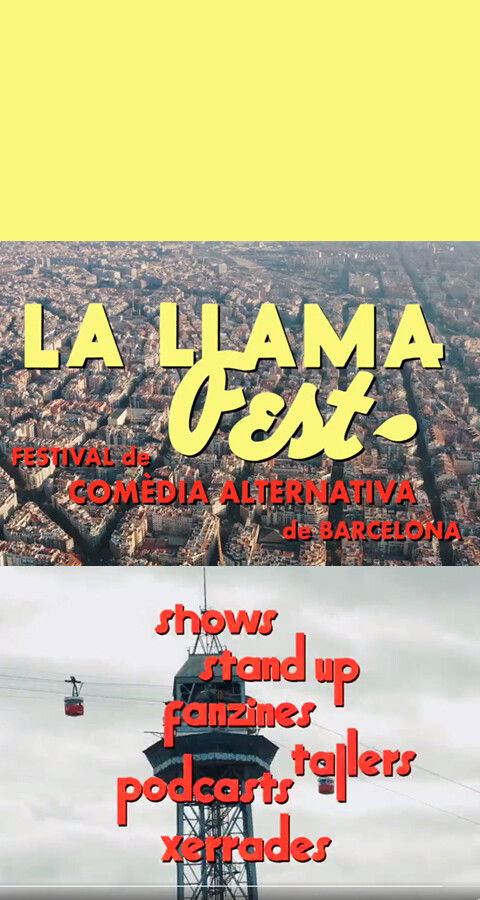 La Llama Store anuncia 'La Llama Fest': Festival de Comèdia Alternativa de Barcelona 