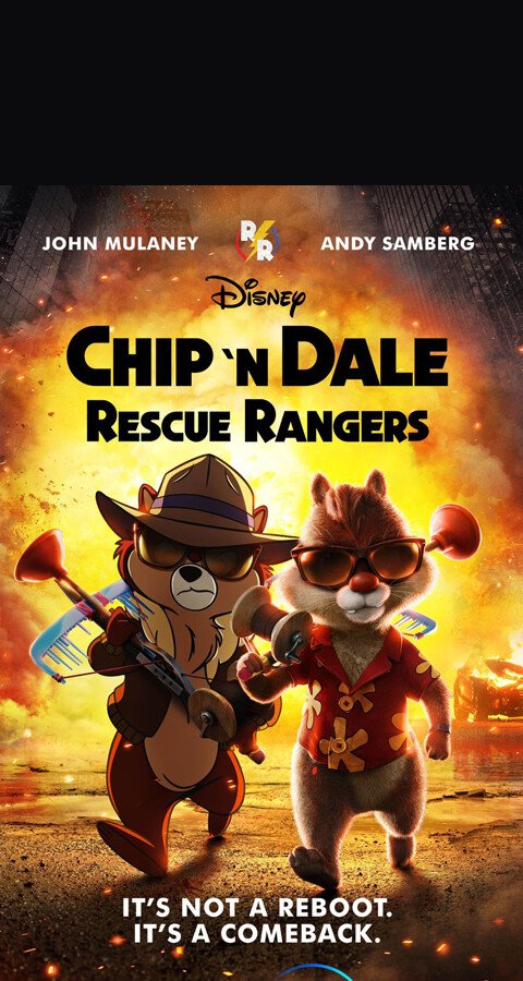 Chip y Dale al rescate, una sentida y absurda Roger Rabbit para la generación nacida en los años 90.