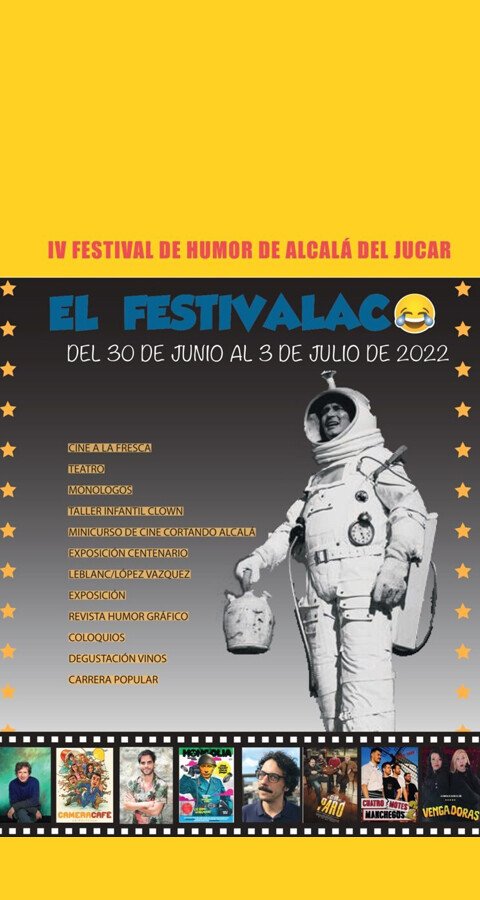'El Festivalaco' (Festival de Humor) vuelve a Alcalá del Júcar