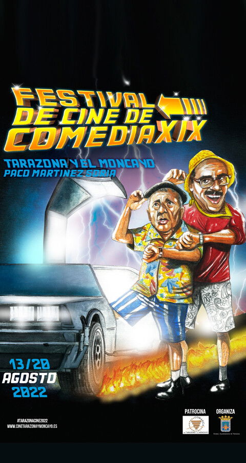 Paco Martínez Soria y José Luis López Vázquez regresan al futuro en el cartel del XIX Festival de cine de Tarazona