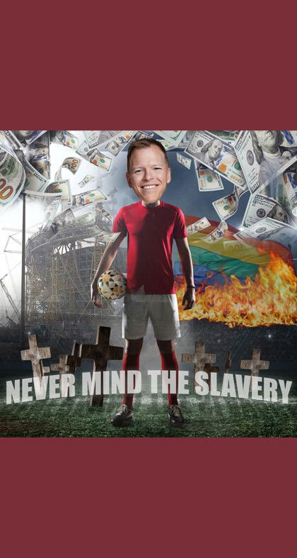 'No importa la esclavitud' (Never Mind the Slavery): el himno protesta contra el Mundial de Qatar del humorista noruego Rasmus Wold