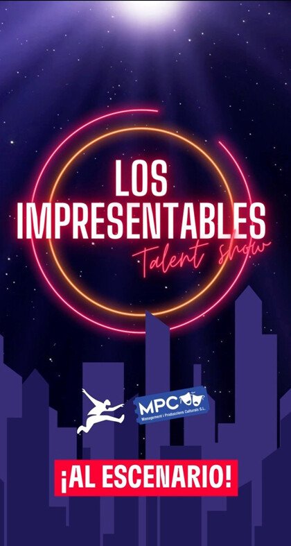 'Los impresentables', el talent show de cómicos de MPC Management y Atrápalo en Valencia, Barcelona, Zaragoza,  Sevilla y Madrid