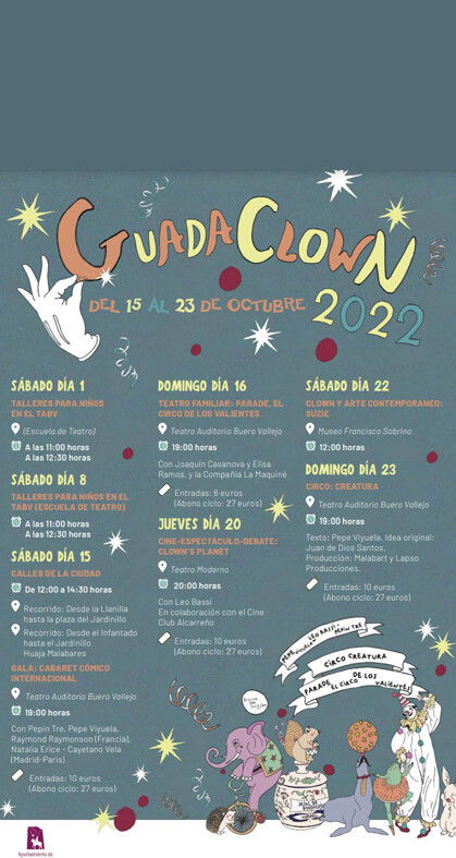Nueva edición del Festival Guadaclown en Guadalajara