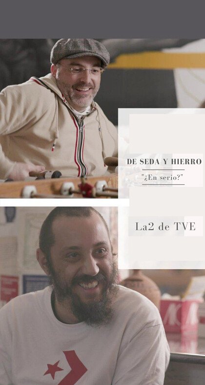 Comedia y discapacidades: "De seda y hierro" con Fran Fernández y David Andrés García