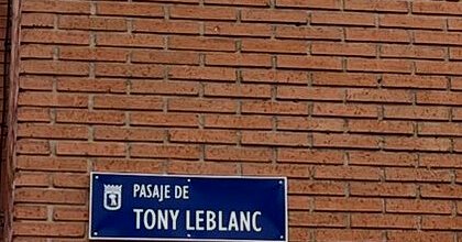 Tony Leblanc da nombre a un pasaje de Madrid