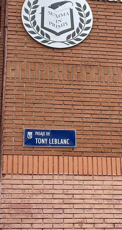 Tony Leblanc da nombre a un pasaje de Madrid