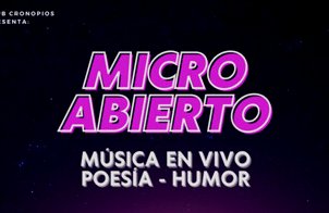 Micro Abierto Club Cronopios