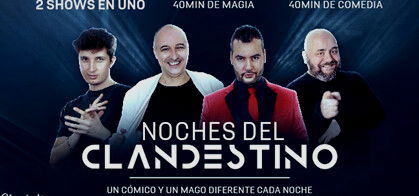 Noches Clandestinas: ¡Risas y Magia en Una Noche Inolvidable!