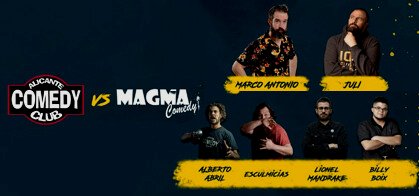 Alicante Comedy Club vs Magma Comedy