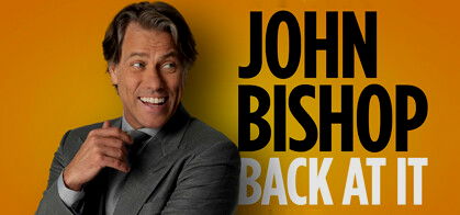 John Bishop: Back at it
