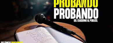 Probando probando, del cuaderno al público (Álex Salaberri y Diego Daño)