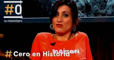 Susi Caramelo en 'Cero en Historia', de Movistar