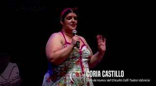 Coria Castillo en la Gala de clausura de la 18 temporada del Circuito Café Teatro Valencia