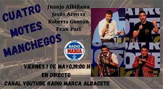 Cuatro Motes Manchegos en Radio Marca Albacete